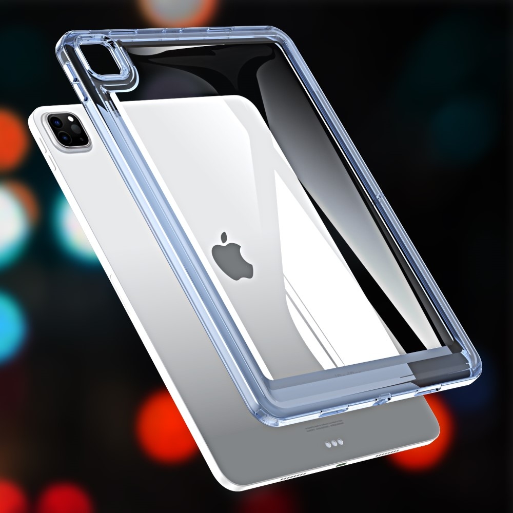 Gél tok fix hátlappal iPad Pro 11 (2020/21/22) készülékhez - kék