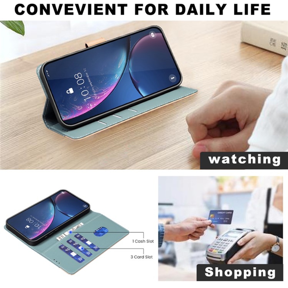 BNF DUO könyvtáska Vivo Y29s 5G - zöld
