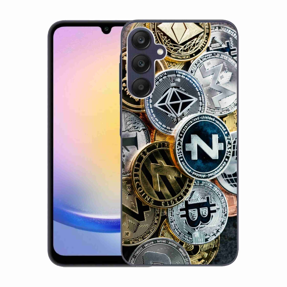 Gél borítás mmCase Samsung Galaxy A25 5G - kriptovalutákhoz