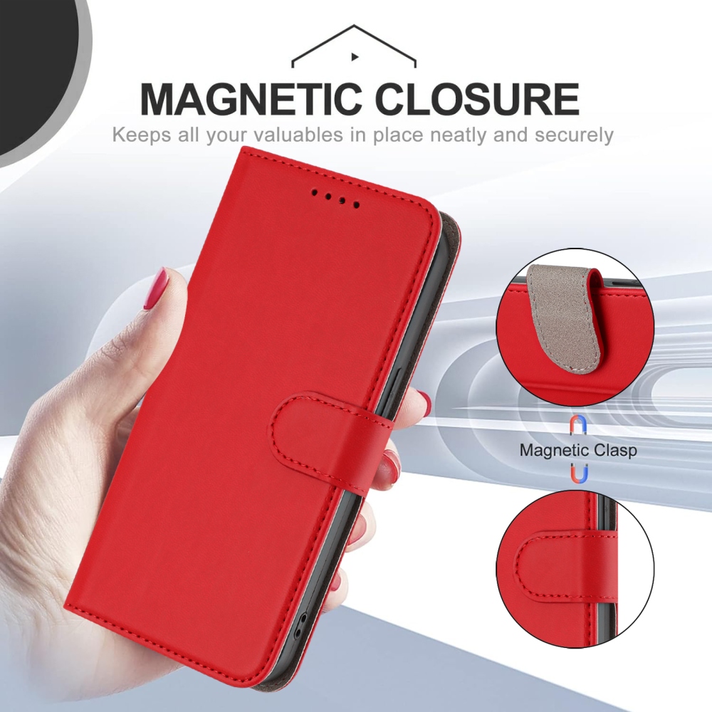 Snap book tok Xiaomi Redmi 15 4G/5G (171mm) - piros