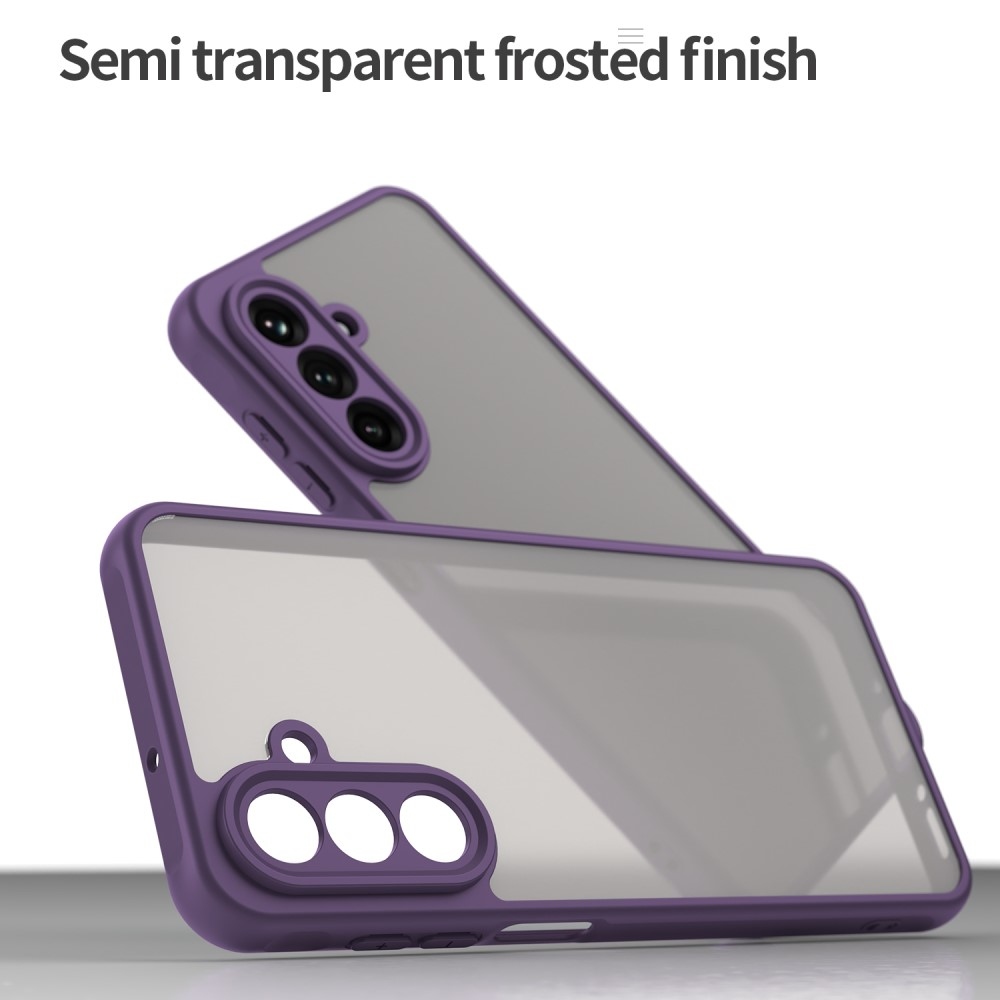 Zselés tok kemény hátlappal Samsung Galaxy A26 5G - lila