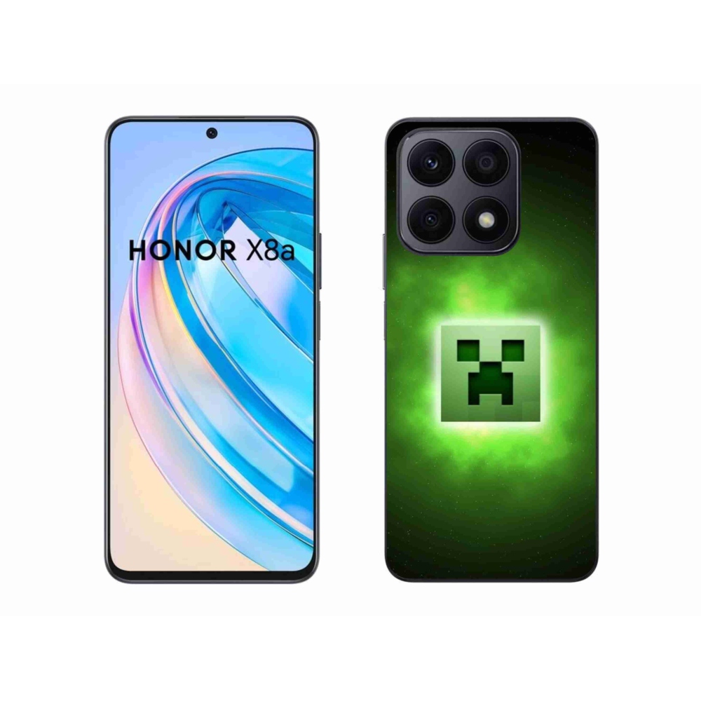 Zselés borítás mmCase a Honor X8a készülékhez - minecraft
