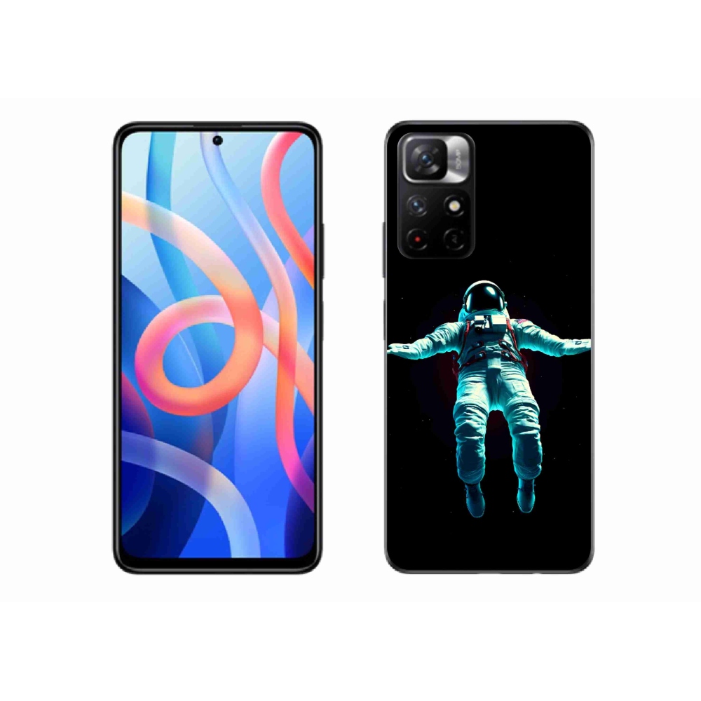 Gél borítás mmCase a Xiaomi Redmi Note 11S 5G számára - kozmonauta