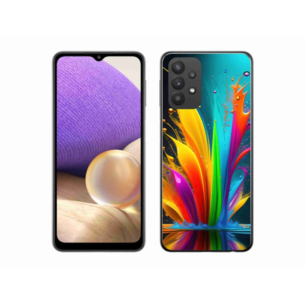 Zselés borítás mmCase Samsung Galaxy A32 5G - absztrakt motívum 1