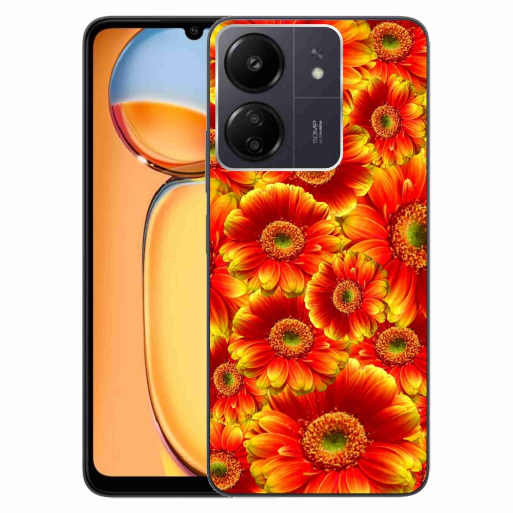 Gél borítás mmCase a Xiaomi Poco C65/Redmi 13C készülékhez - gerbera 1