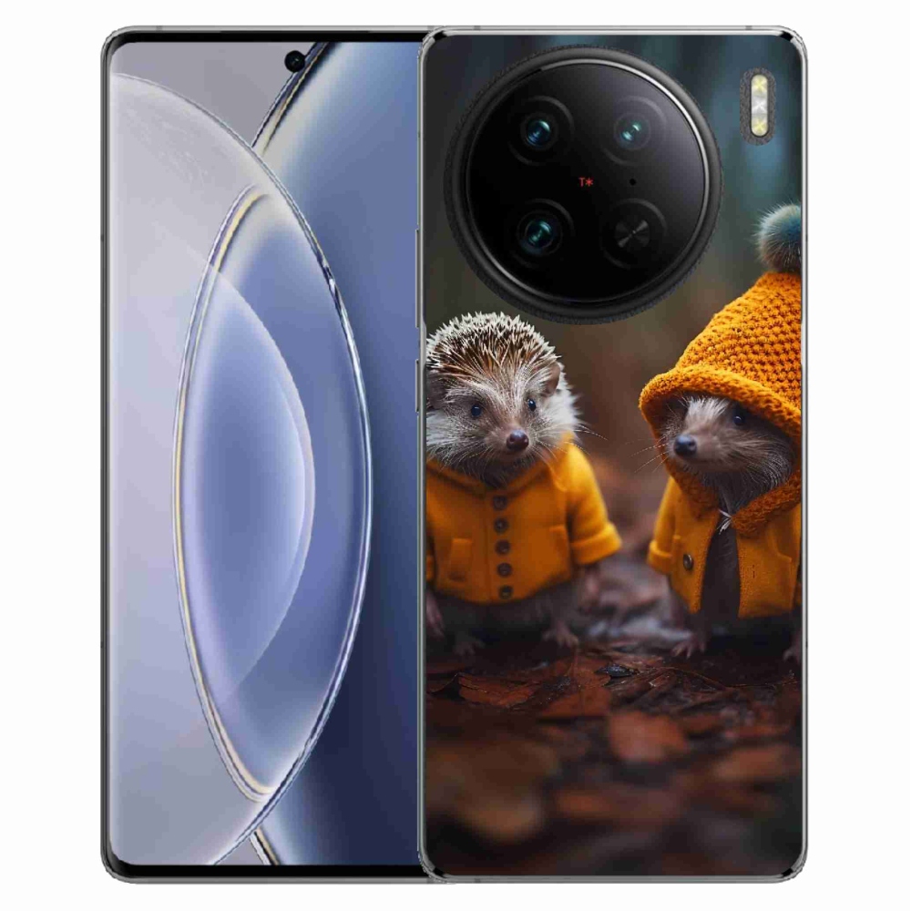 Gél védőburkolat mmCase a Vivo X90 Pro készülékhez - süni
