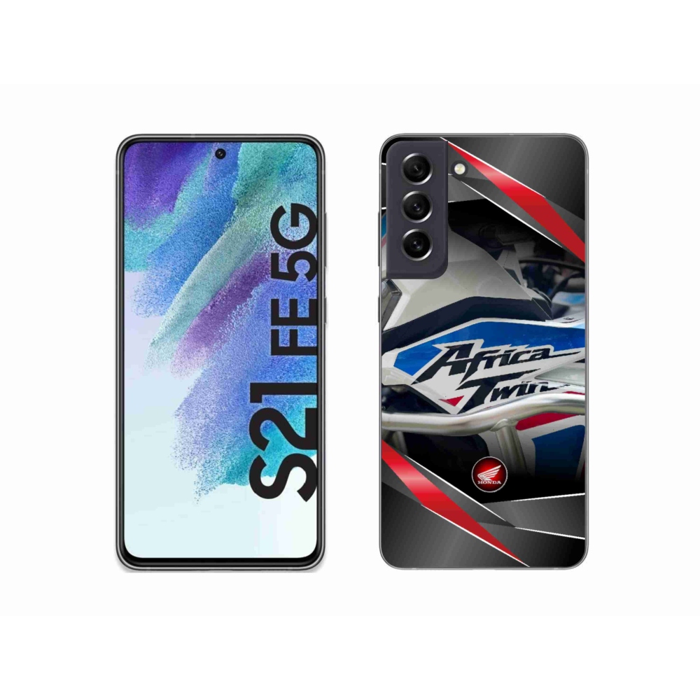 Gél borítás mmCase Samsung Galaxy S21 FE 5G - motoros honda