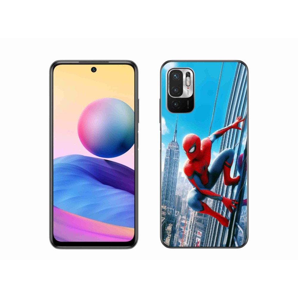 Gél borítás mmCase a Xiaomi Poco M3 Pro/5G számára - spiderman