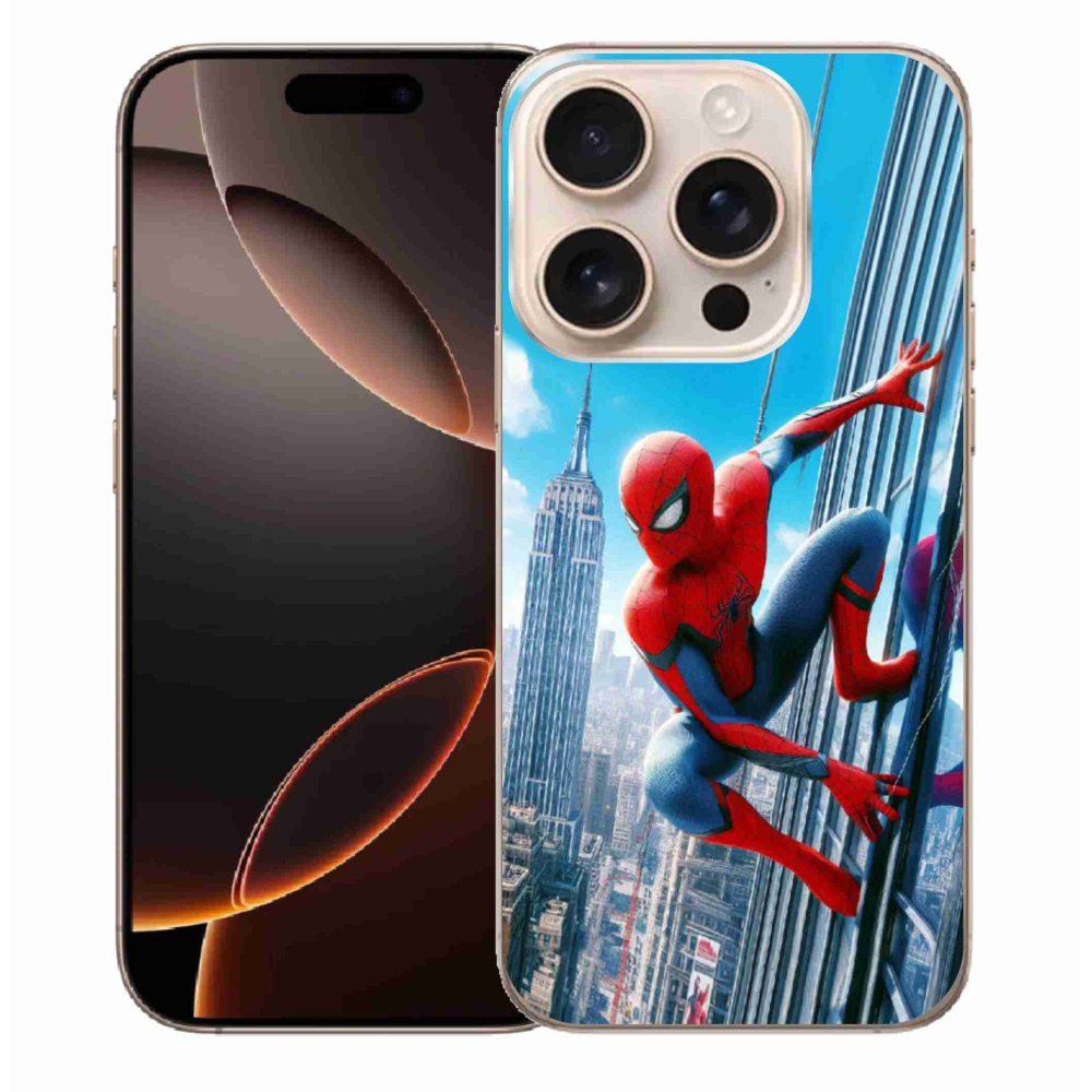 Gél borítás mmCase iPhone 16 Pro Max készülékhez - pókember