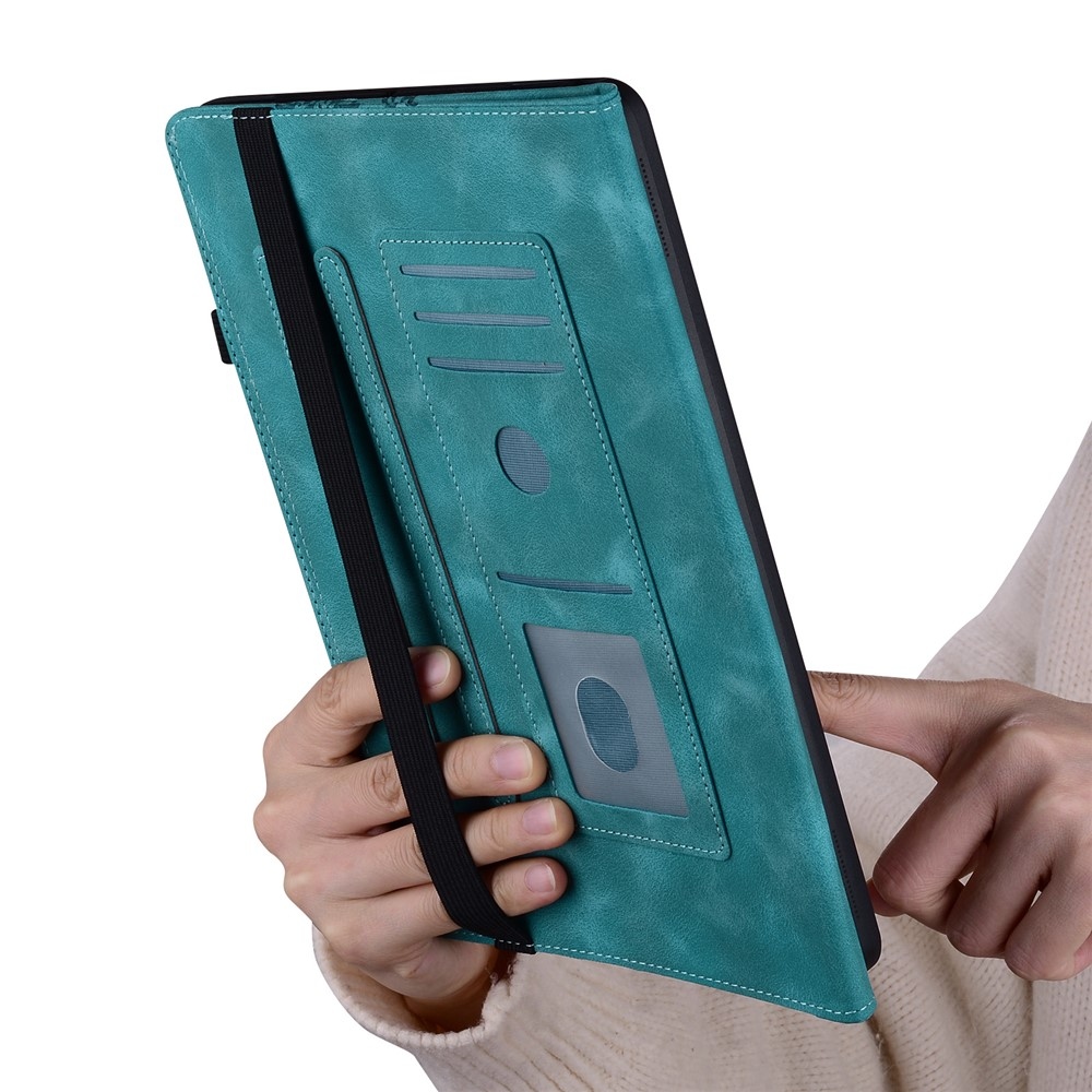 Szív záródású tok Xiaomi Redmi Pad SE 8.7 tablethez - zöld