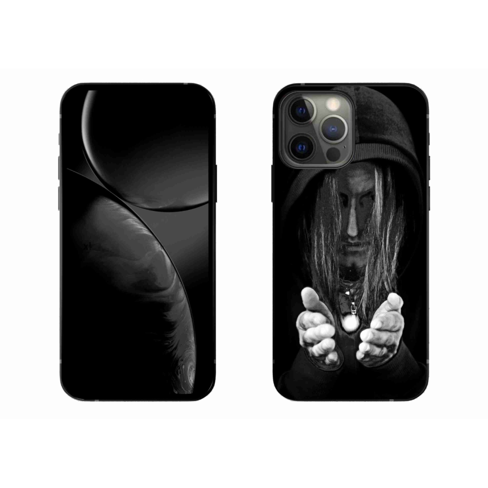 Gél borítás mmCase iPhone 13 Pro Max készülékhez - titokzatos személy