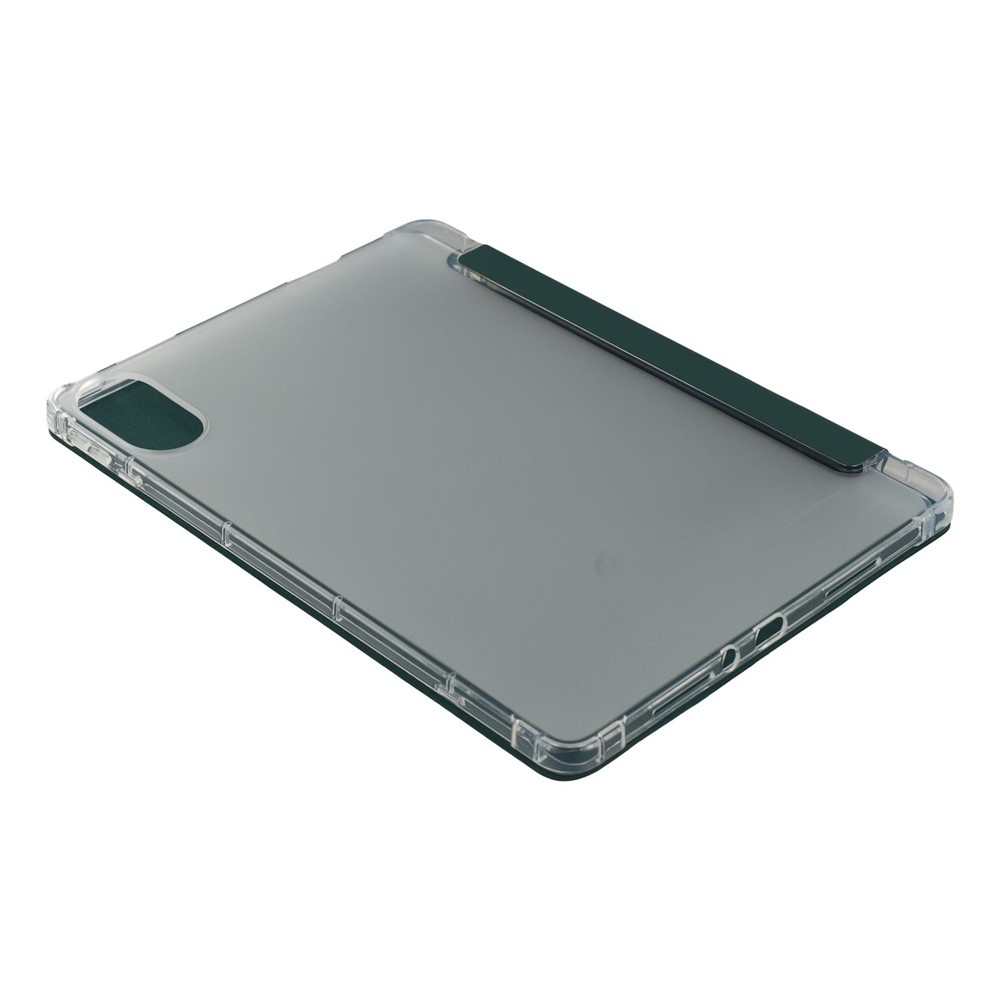 Háromrétegű intelligens, összecsukható Xiaomi Redmi Pad 2 tablet tok - sötétzöld