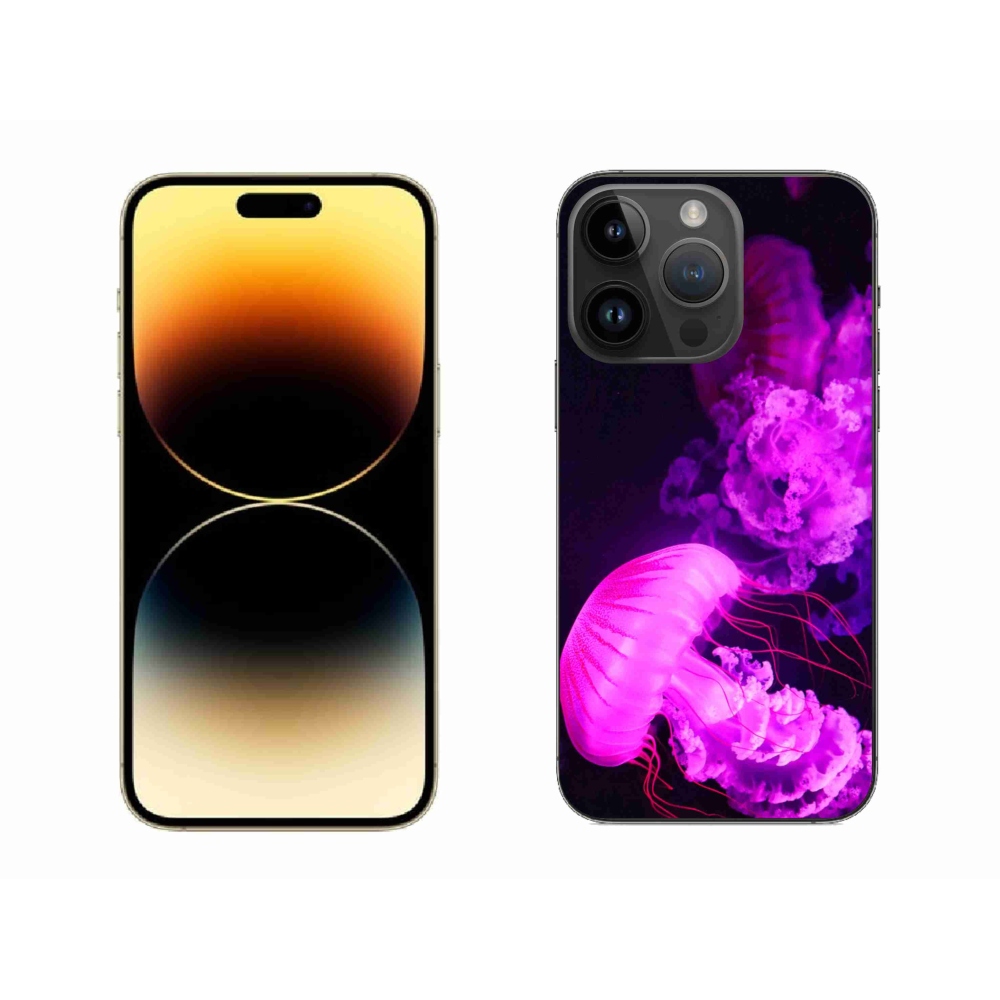 Zselés borítás mmCase iPhone 14 Pro Max készülékhez - medúza 1