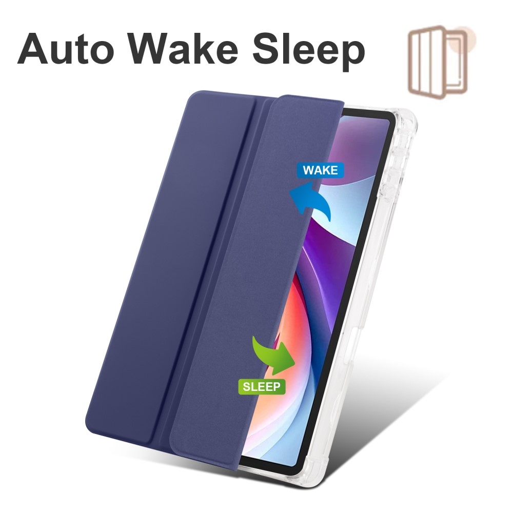 Ügyes záró tok Lenovo Tab M11/Tab K11 készülékhez - sötétkék