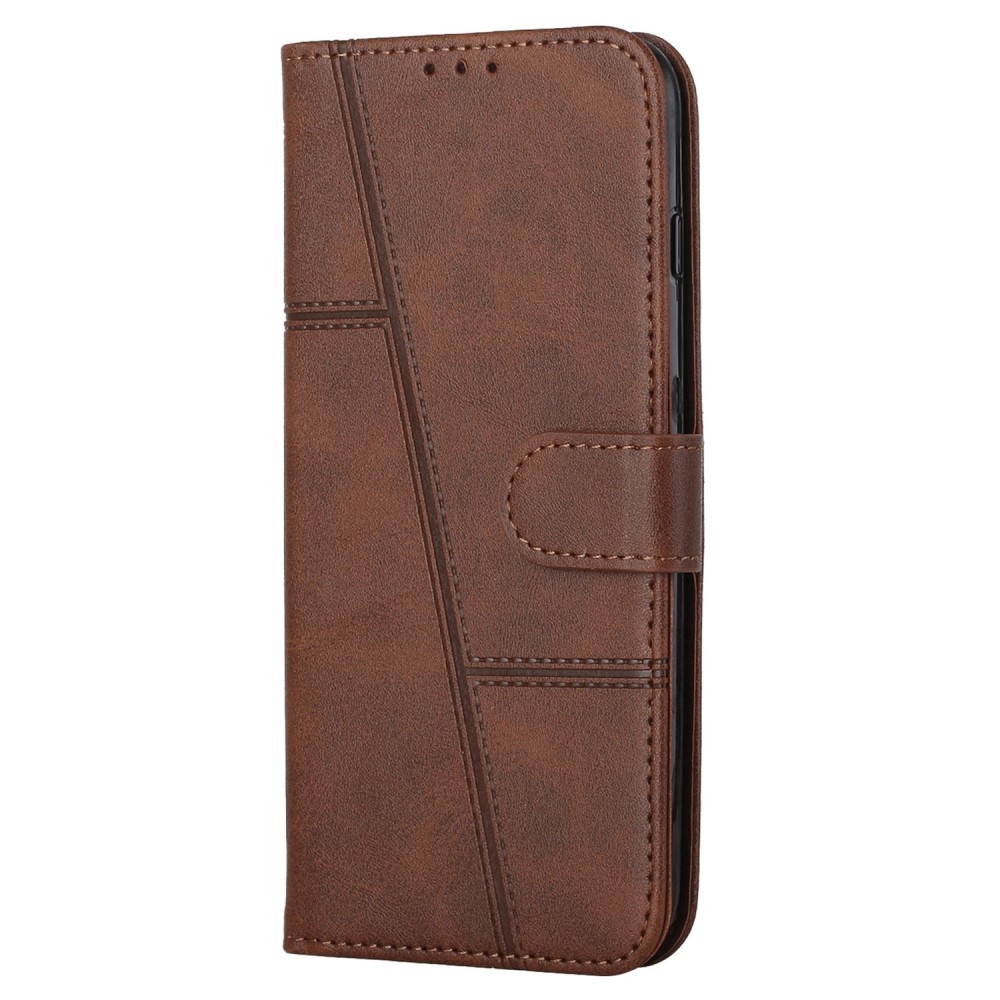 Line book tok Samsung Galaxy S25 Ultra készülékhez - barna
