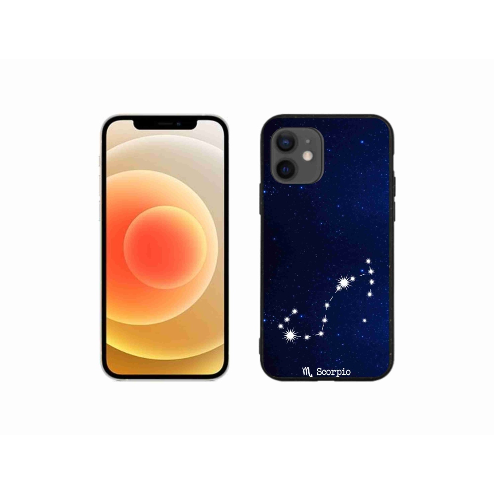 Zselés borítás mmCase iPhone 12 mini készülékhez - Skorpió csillagkép