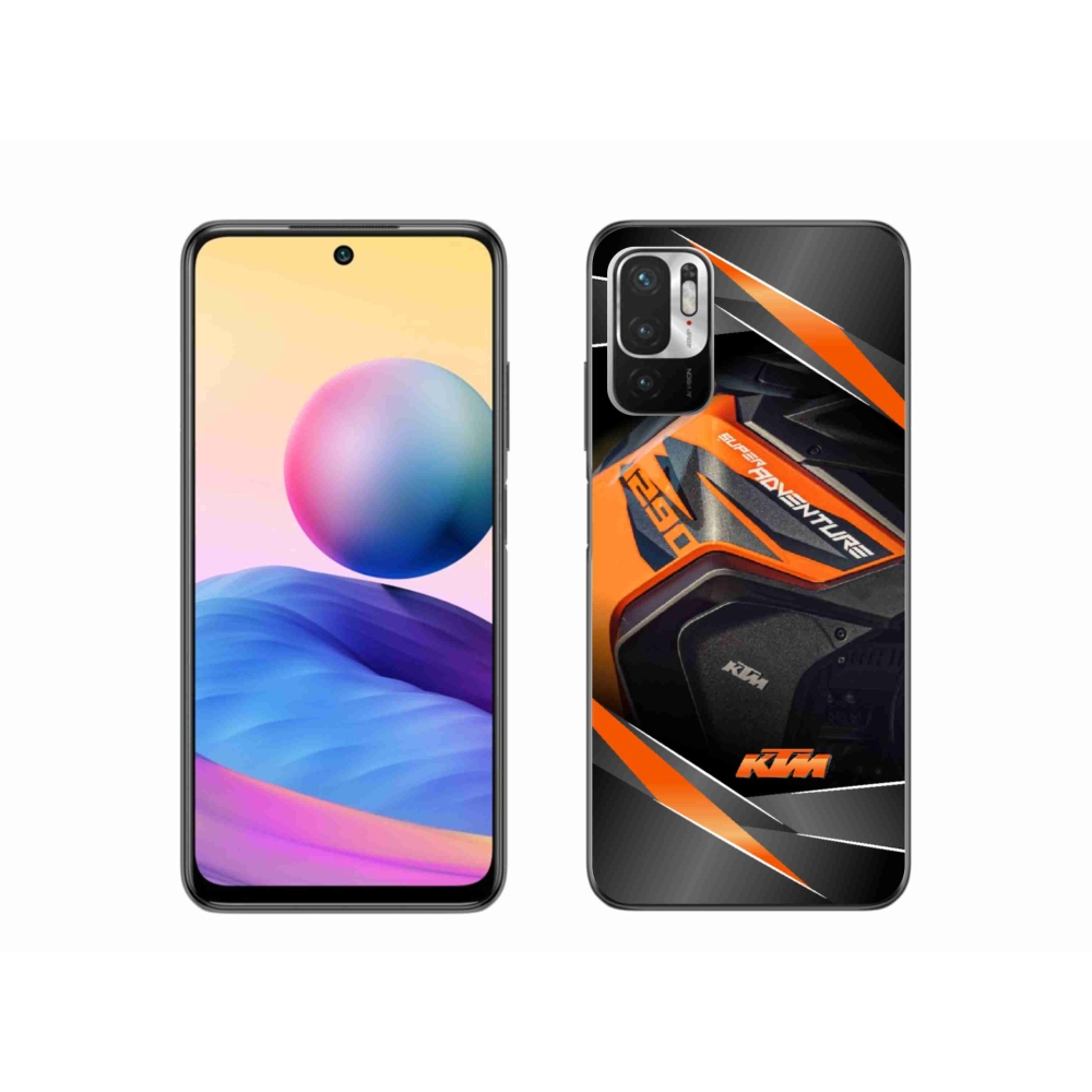 Gél borítás mmCase for Xiaomi Redmi Note 10 5G - motorbike ktm