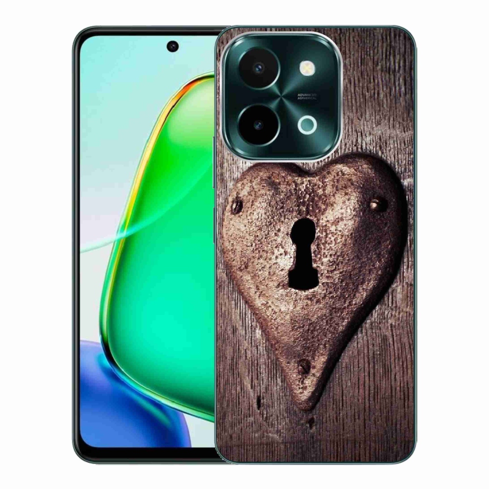 Gél borítás mmCase a Vivo Y28-hoz - szív alakú zár