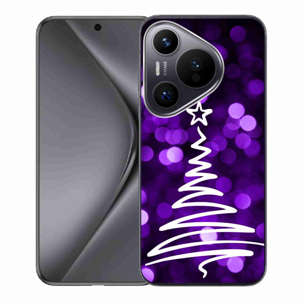 Zselés borítás mmCase a Huawei Pura 70-hez - fa