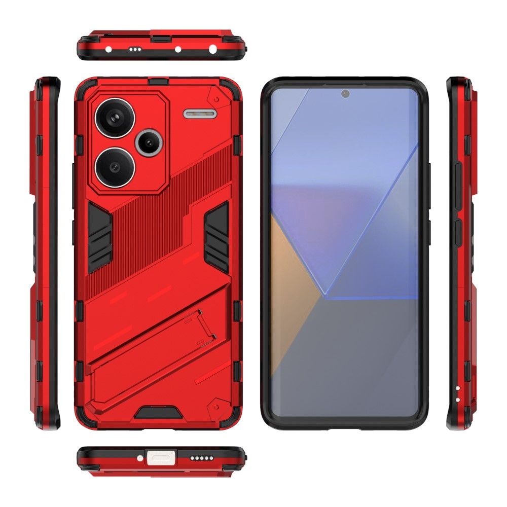 Tartós borítás Xiaomi Redmi Note 13 Pro+ 5G - piros