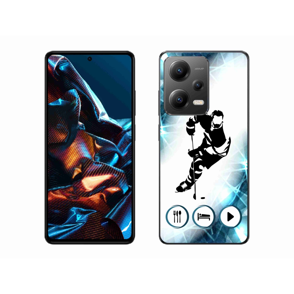 Gél borítás mmCase a Xiaomi Redmi Note 12 Pro 5G számára - hoki 1