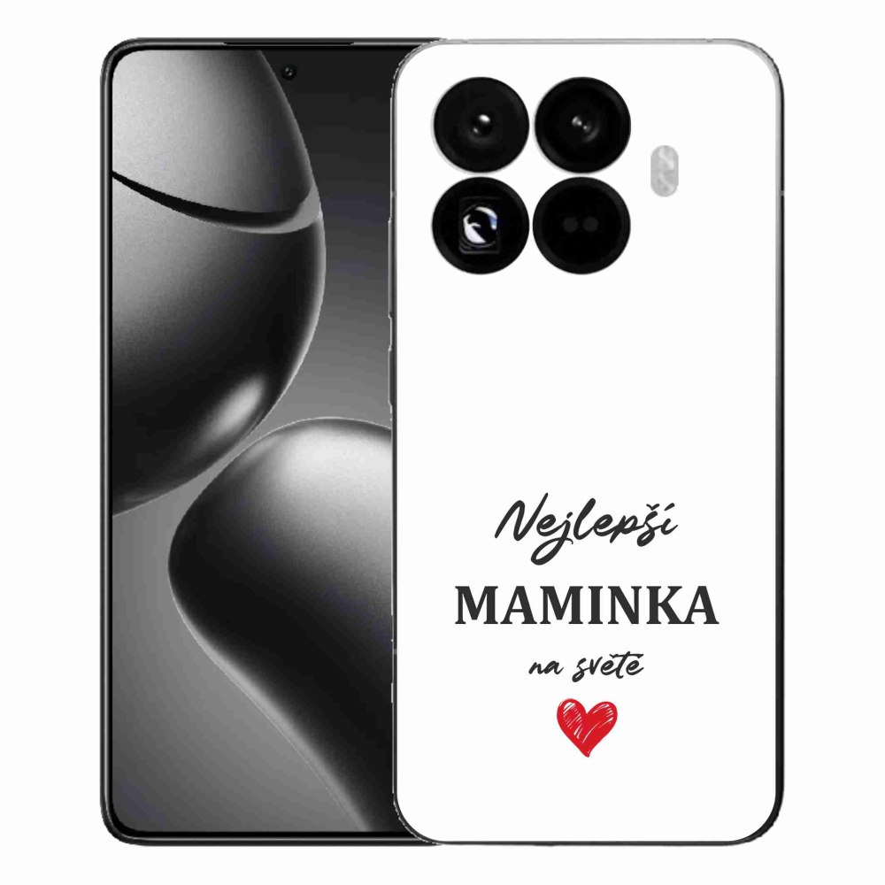 Gél borító mmCase a Xiaomi 15T Pro - legjobb anya 1 fehér háttérrel