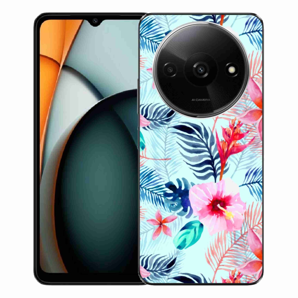 Gél borítás mmCase a Xiaomi Redmi A3-hoz - virágok