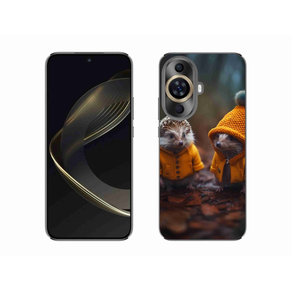 Gél borítás mmCase a Huawei Nova 11-hez - sünök