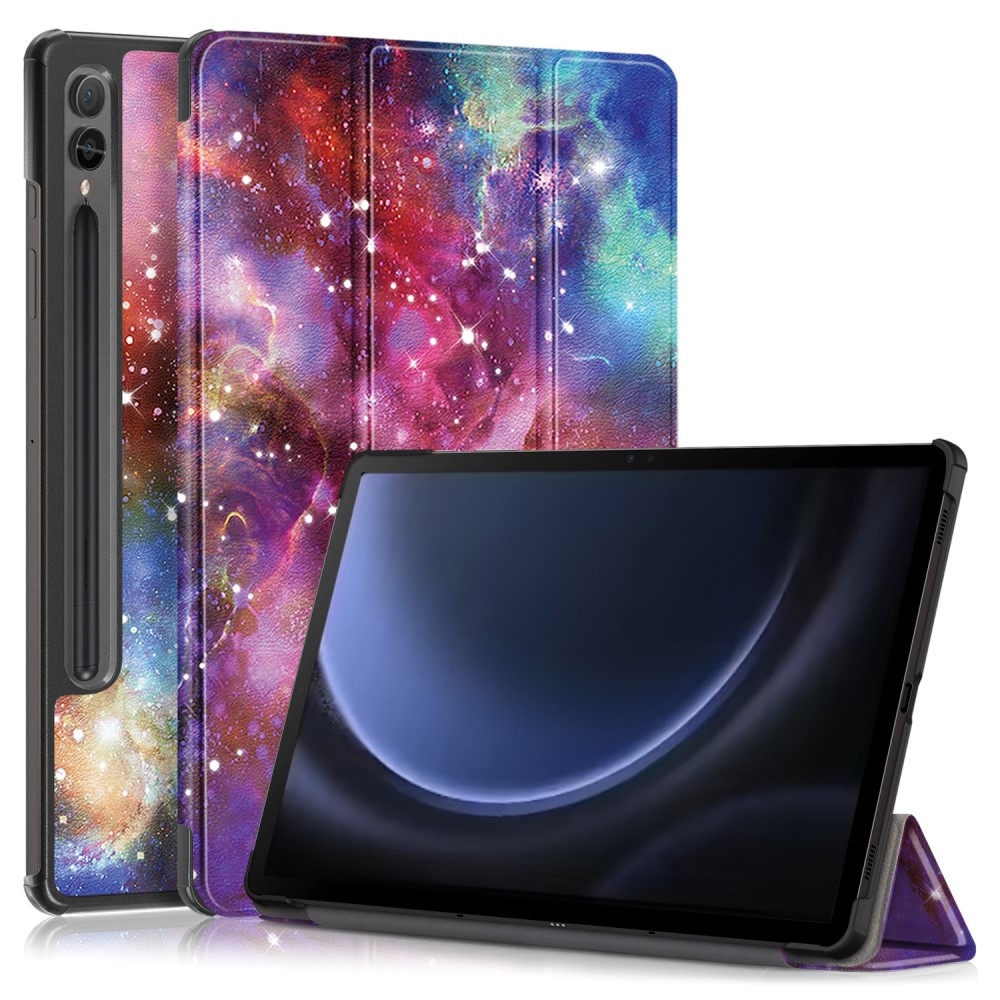 Nyomtatás intelligens záró tok a Samsung Galaxy Tab S9 FE+ készülékhez - univerzum