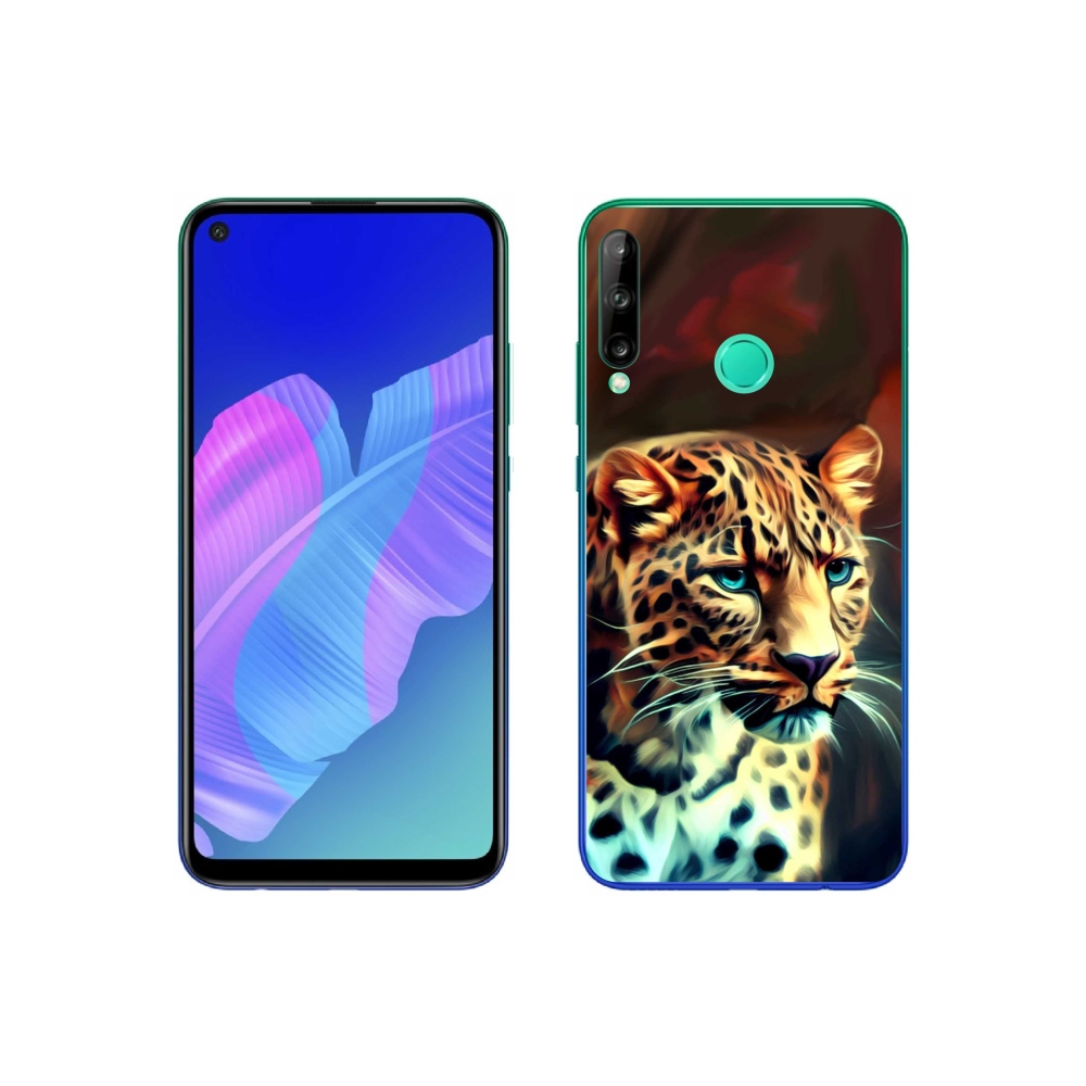 Gél borítás mmCase a Huawei P40 Lite E - leopárdhoz