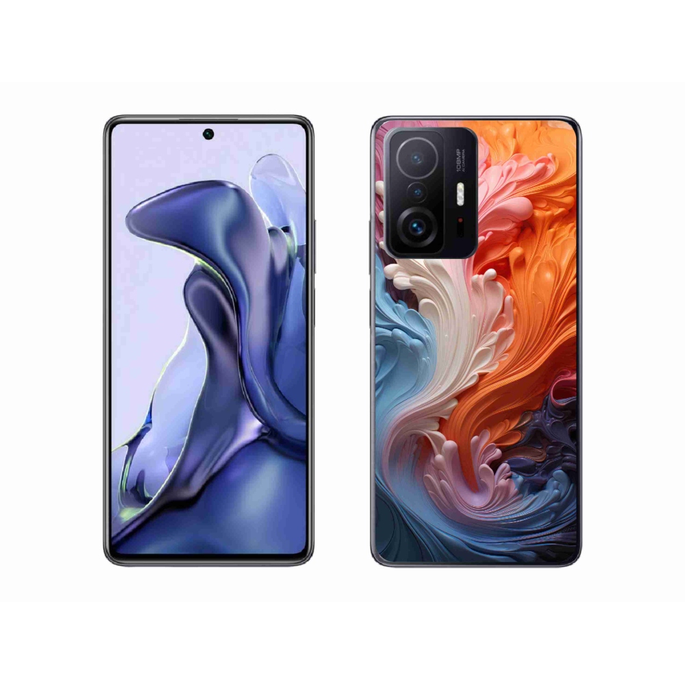Gél borítás mmCase a Xiaomi 11T számára - absztrakt motívum 8