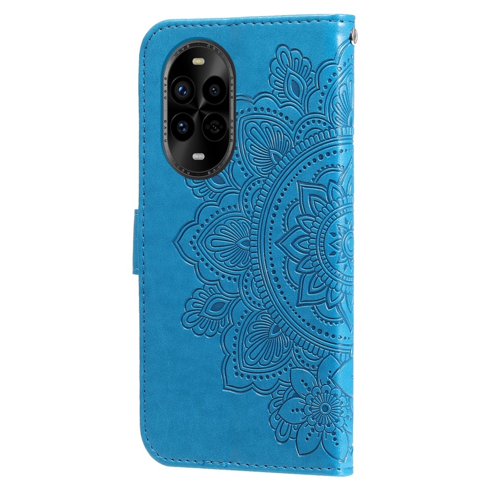Mandala könyv tok a Huawei Nova 13 Pro 5G számára - kék