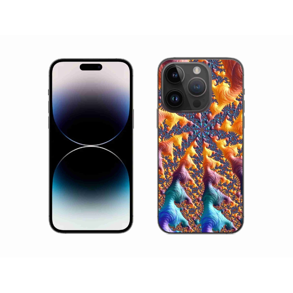 Gél borítás mmCase iPhone 14 Pro készülékhez - absztrakt motívum 23