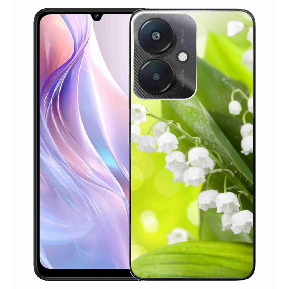 Gél borítás mmCase a Xiaomi Redmi 13C 5G számára - lily of the valley