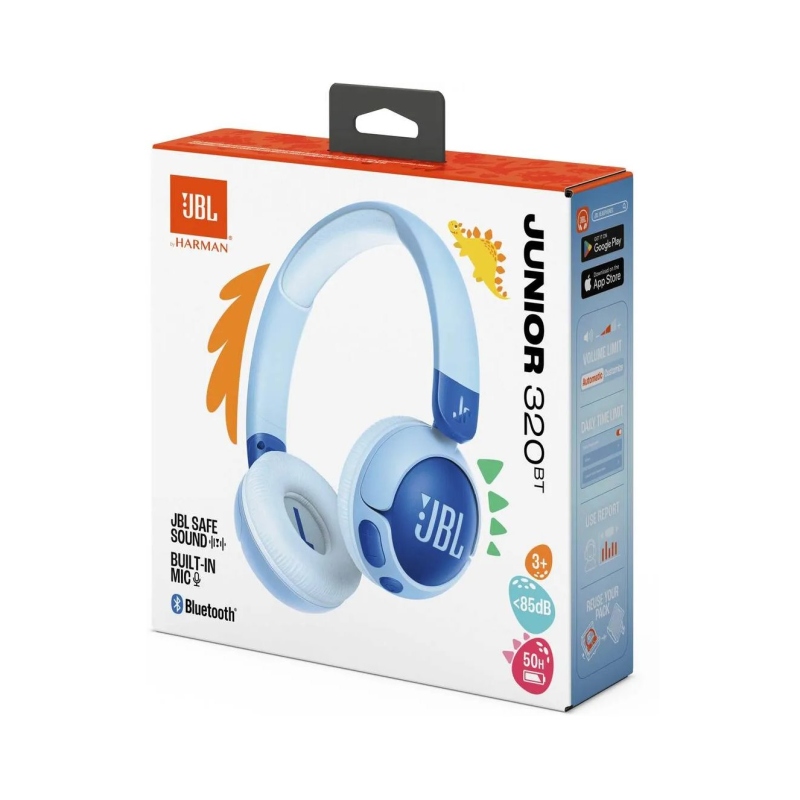JBL JR320BT kék