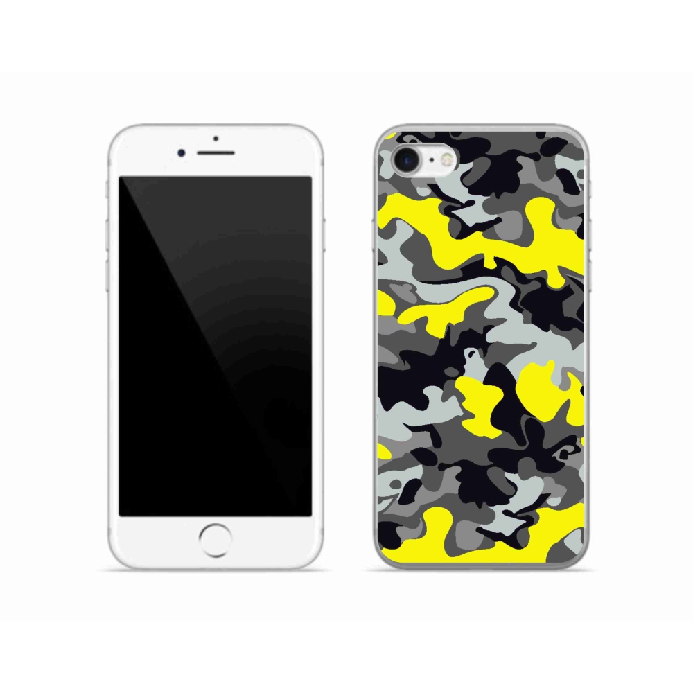 Zselés borítás mmCase iPhone SE (2020) - terepszínű minta 6