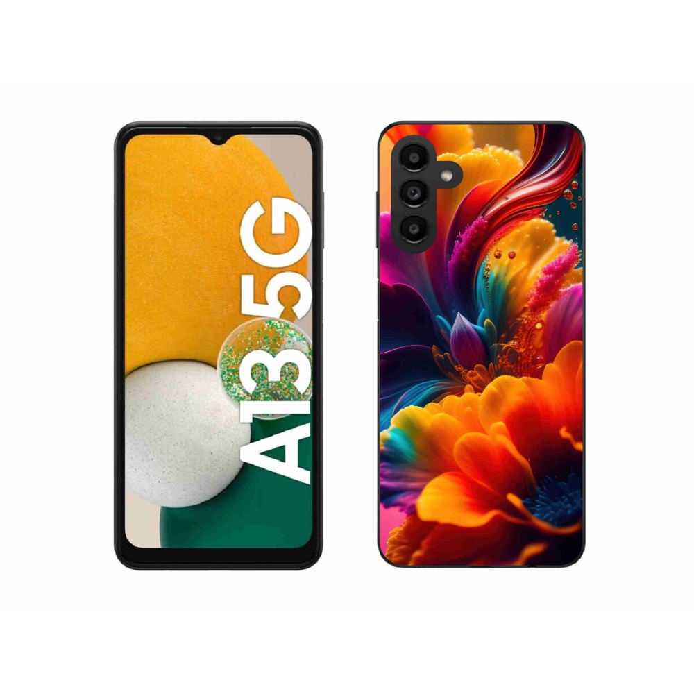Zselés borítás mmCase Samsung Galaxy A13 5G - absztrakt motívum 2
