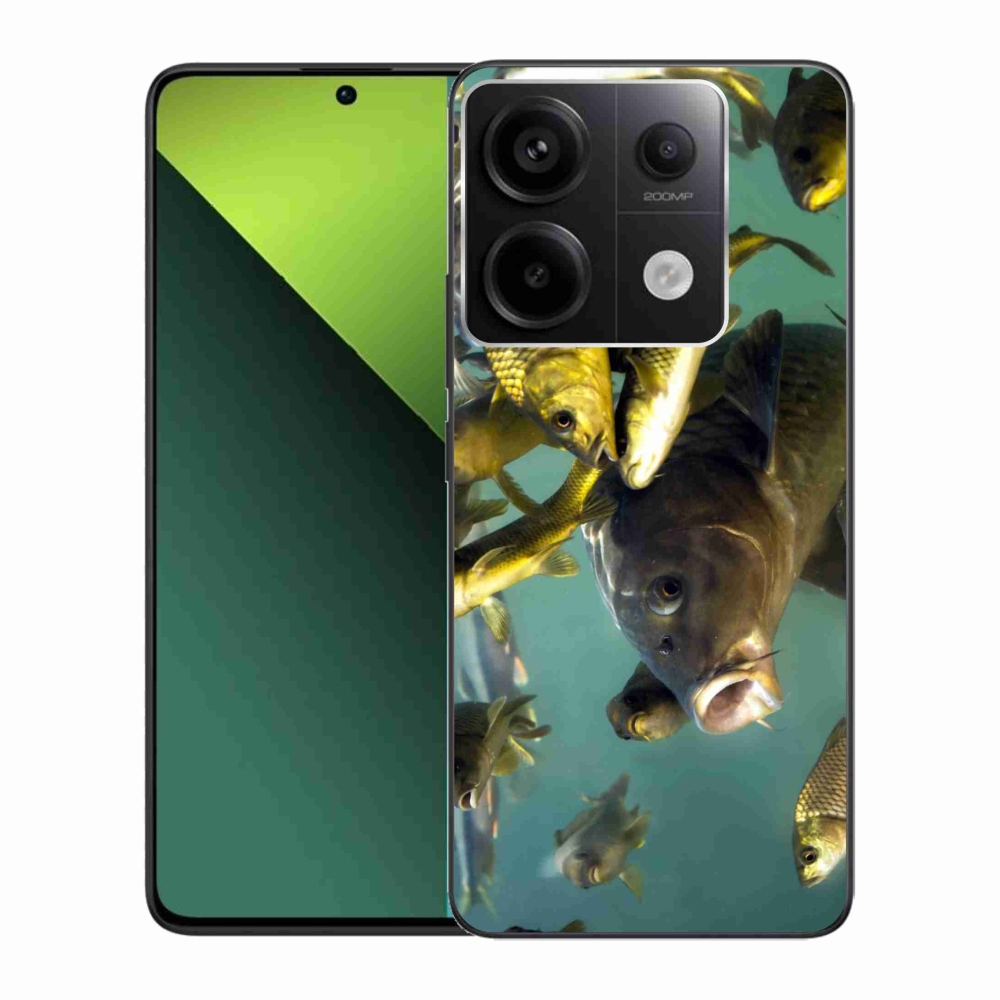Gél tok mmCase a Xiaomi Redmi Note 13 Pro 5G/Poco X6 5G számára - halak iskolája