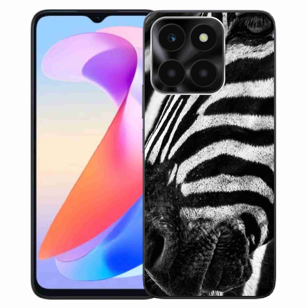 Zselés borítás mmCase a Honor X6a készülékhez - zebra