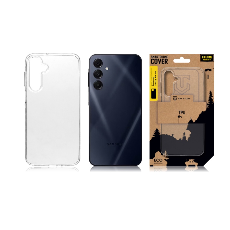 Taktikai TPU borítás Samsung Galaxy A16 5G átlátszóhoz
