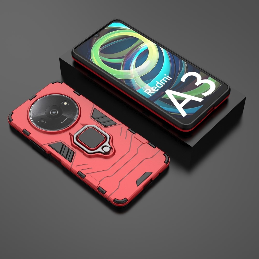 Guardy tartós borító a Xiaomi Redmi A3-hoz - piros