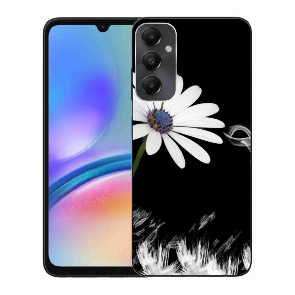 Gél védőhuzat mmCase Samsung Galaxy A05s készülékhez - fehér virág