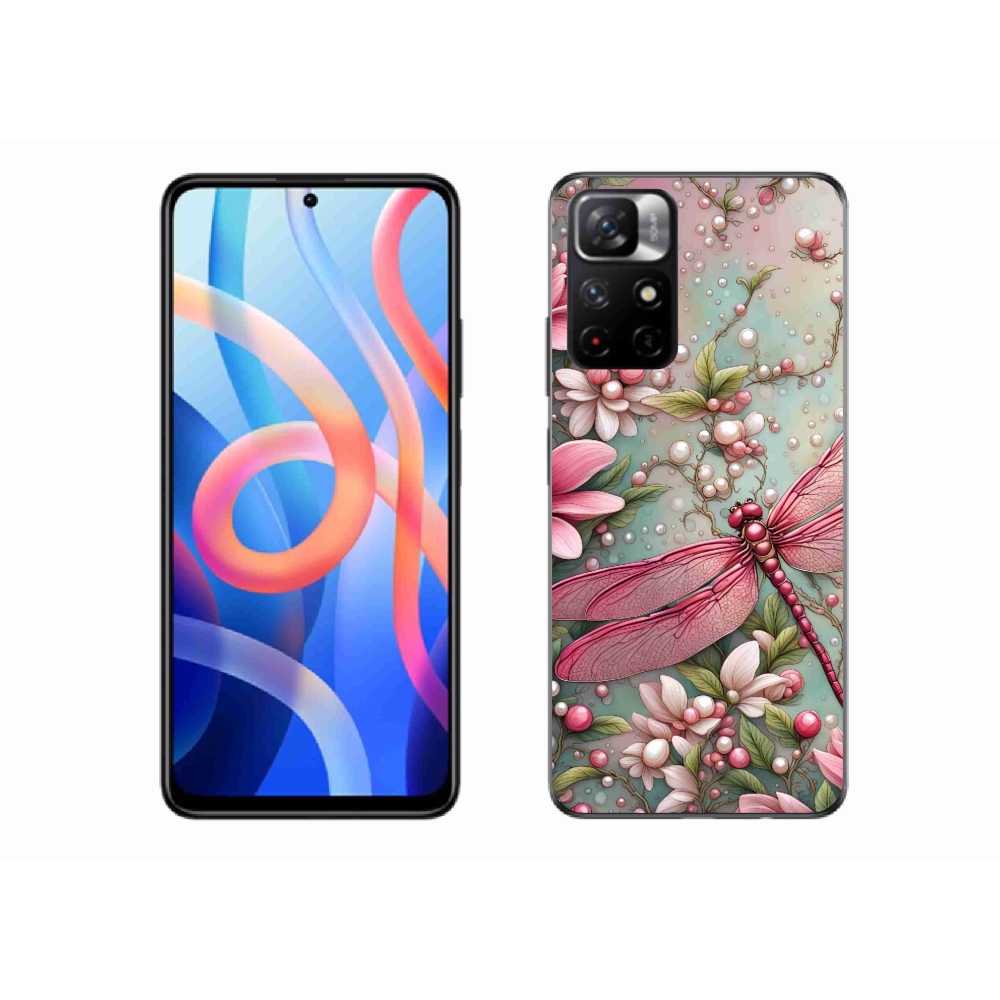 Gél borítás mmCase a Xiaomi Redmi Note 11S 5G-hez - szitakötő