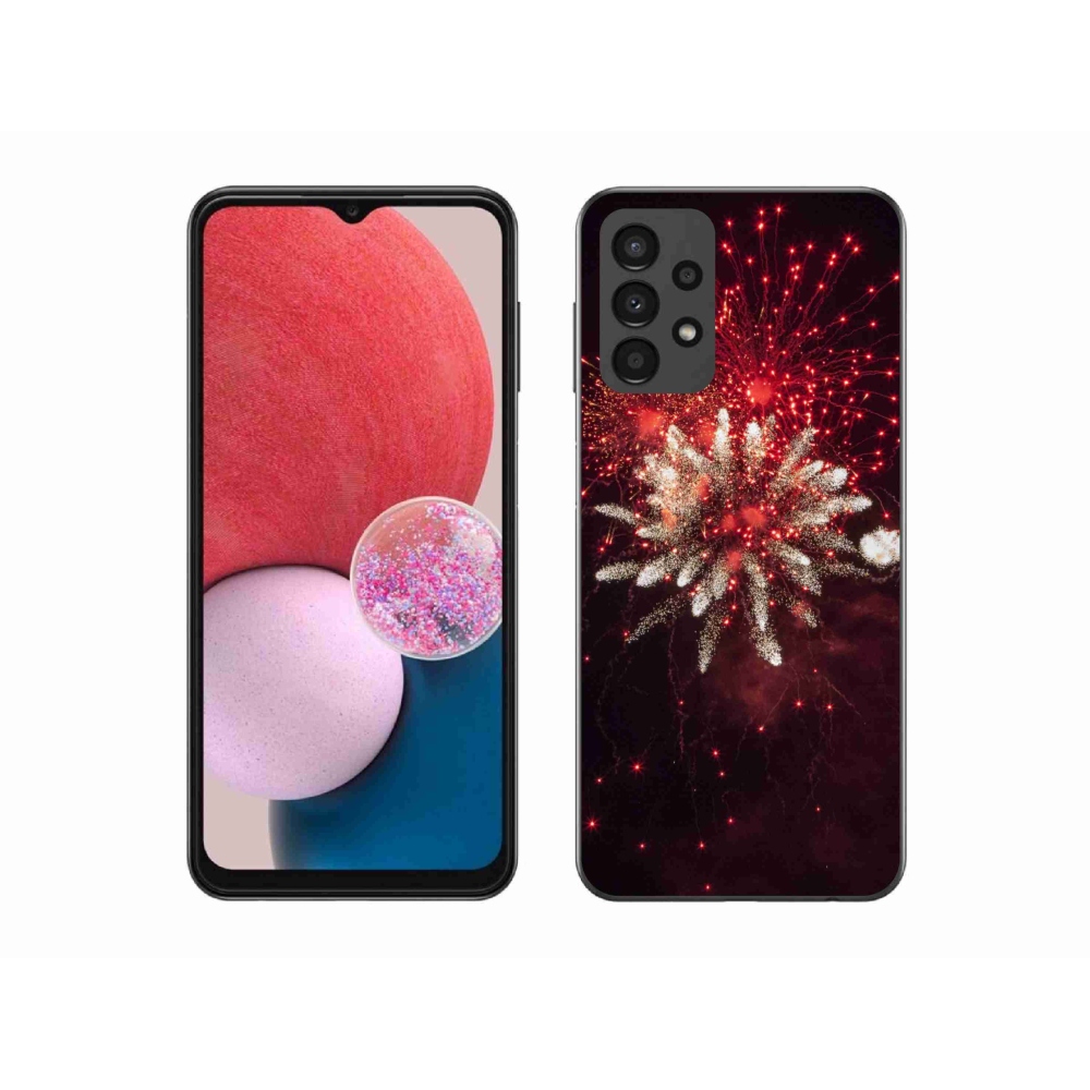 Gél borítás mmCase Samsung Galaxy A13 4G - tűzijátékhoz