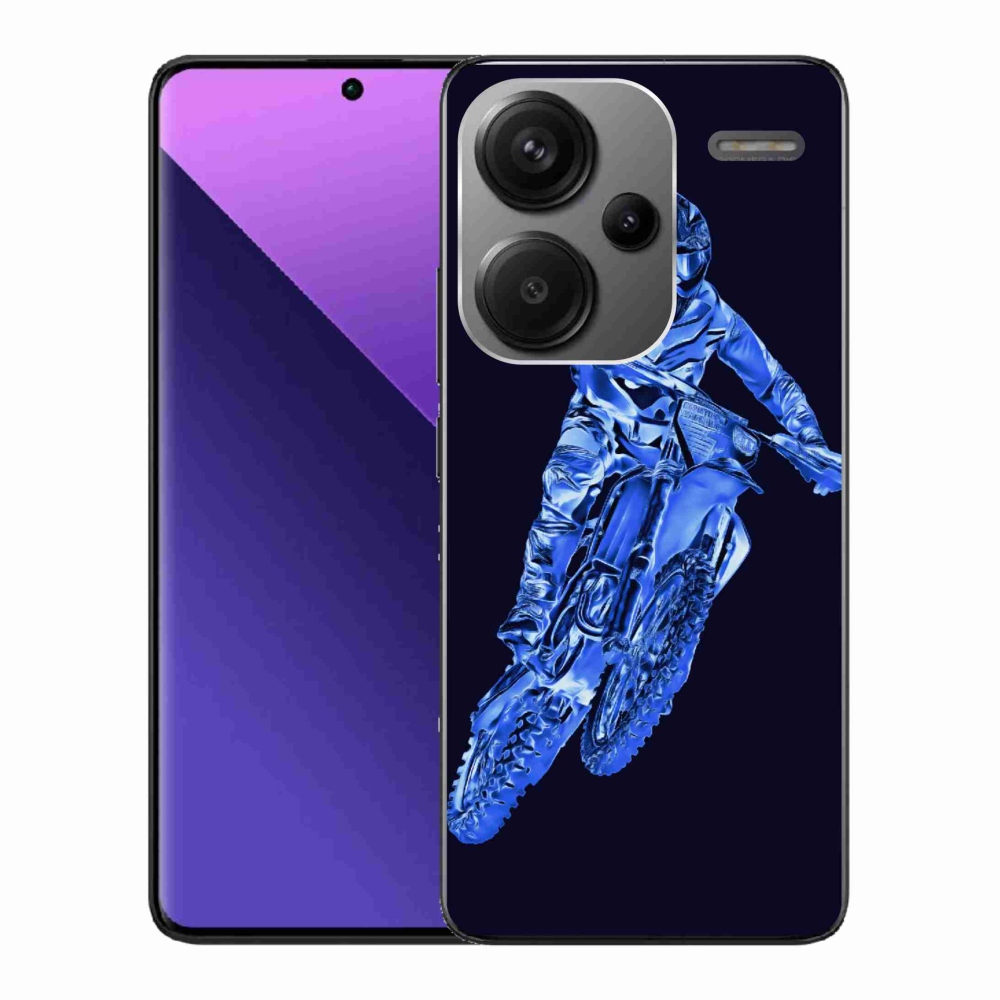 Gél borítás mmCase a Xiaomi Redmi Note 13 Pro+ 5G - motocross 1