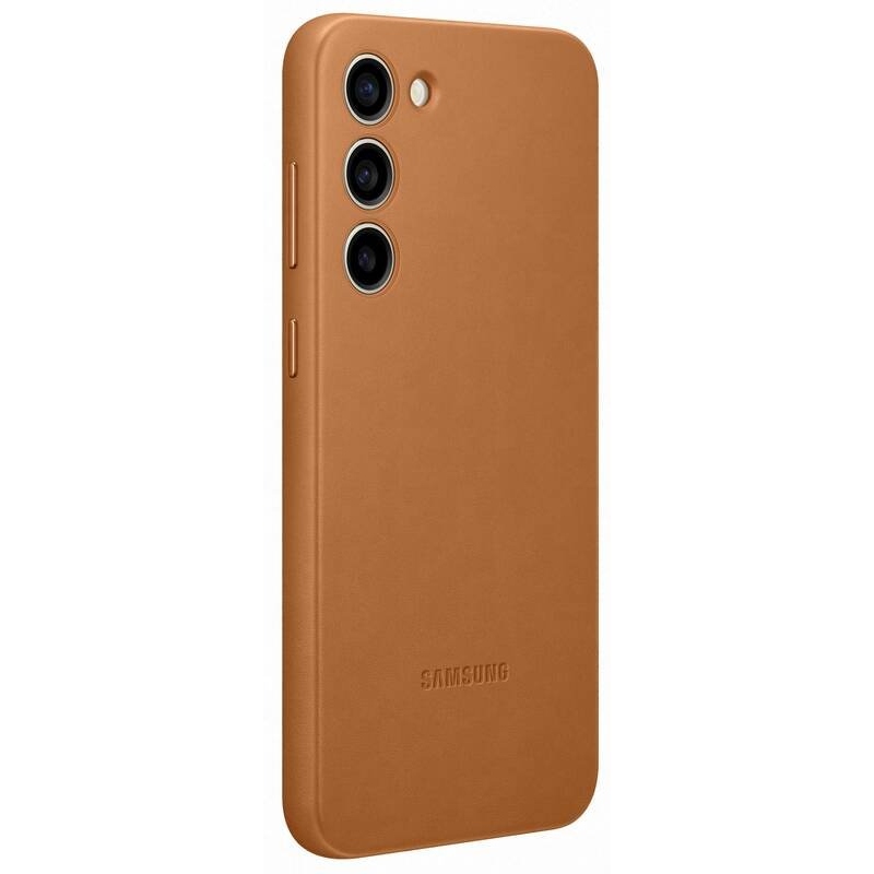 EF-VS916LAE Samsung bőr borító Galaxy S23+ Camel