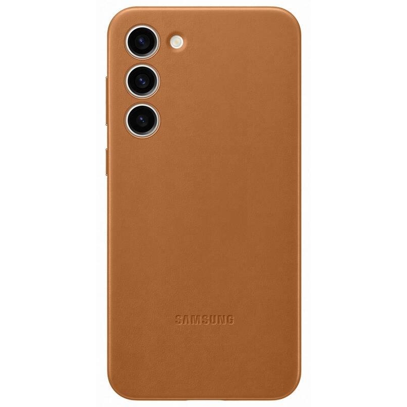 EF-VS916LAE Samsung bőr borító Galaxy S23+ Camel