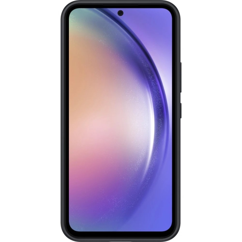 EF-XA546CBE Samsung Slim Strap Cover for Galaxy A54 5G fekete