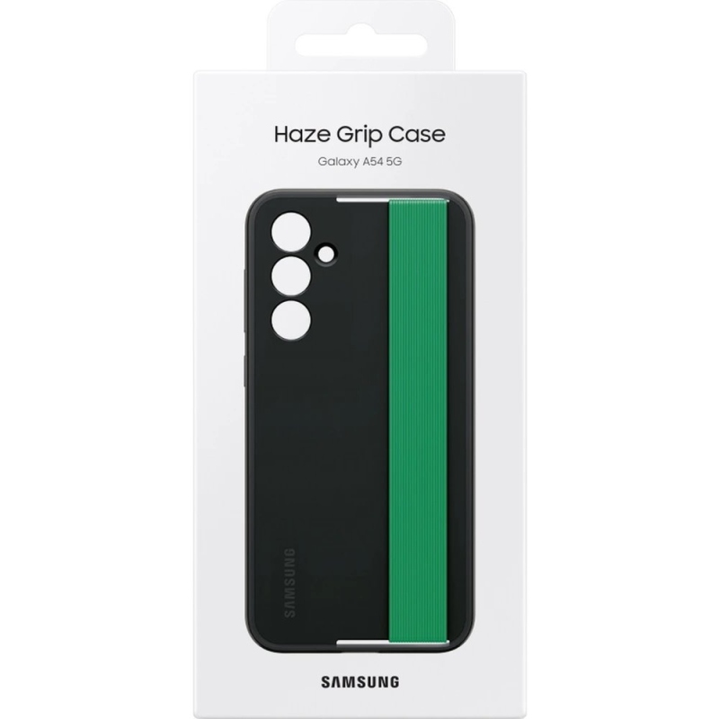 EF-XA546CBE Samsung Slim Strap Cover for Galaxy A54 5G fekete