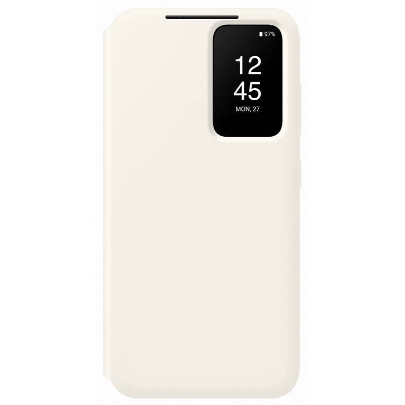 EF-ZS911CUE Samsung Clear View Cover for Galaxy S23 krémszínű borító